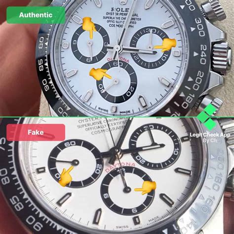 how to tell real rolex daytona